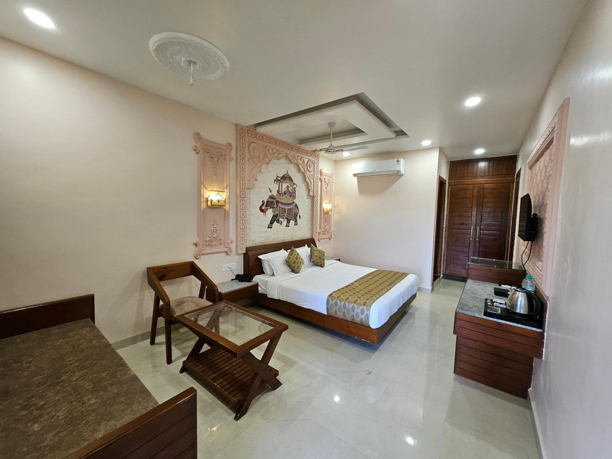 The Mewar Palace And Resort Shivpurī Buitenkant foto